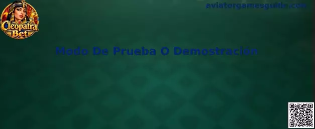 Guía del Modo De Prueba O Demostración de Aviator Games