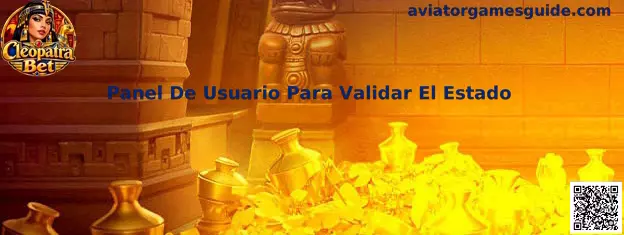 Panel de usuario para consultar saldo, verificación, transacciones y promociones en Aviator Games