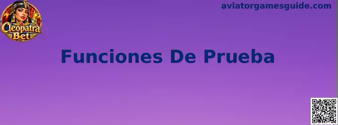 Funciones De Prueba de Aviator Games