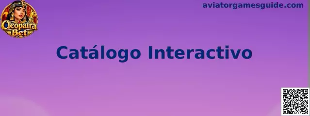 Catálogo Interactivo de Aviator Games para explorar títulos de entretenimiento digital