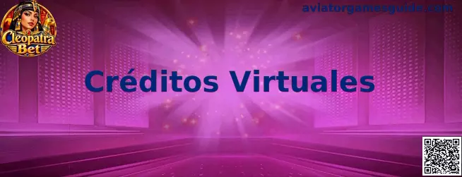 Guía visual sobre Créditos Virtuales y saldo de demostración en Aviator Games