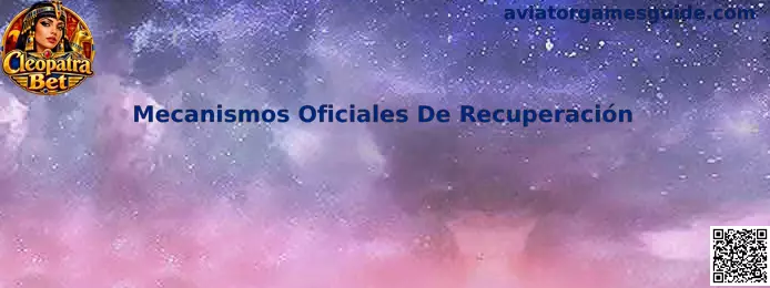 Mecanismos Oficiales De Recuperación en Aviator Games