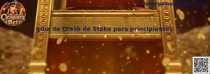Imagen ilustrativa de la guía para principiantes del juego Crash de Stake, con enfoque en multiplicadores y controles de participación
