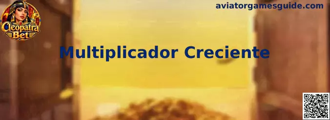 Representación visual del Multiplicador Creciente en Aviator Games