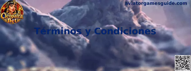 Términos y Condiciones de Aviator Games